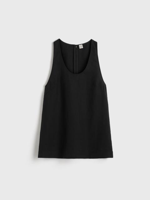 Scoop tank top black