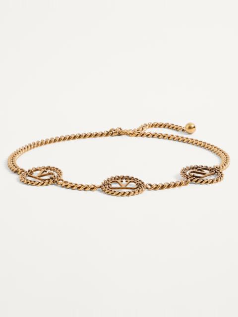 VLOGO SIGNATURE CHAIN BELT
