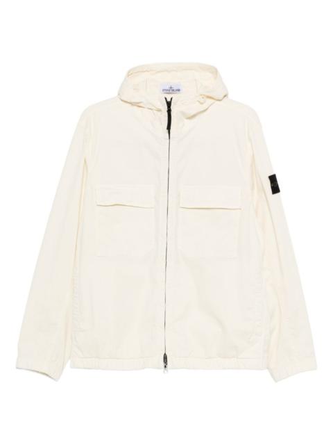 hooded pocket jacket