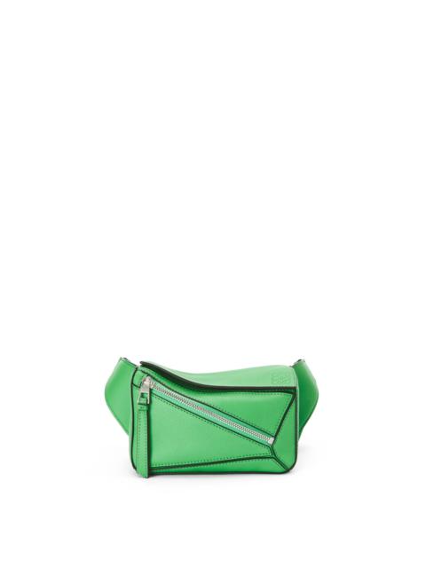 Mini Puzzle bumbag in classic calfskin