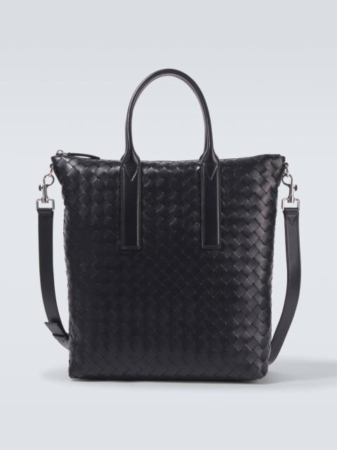 Classic Intrecciato leather tote bag