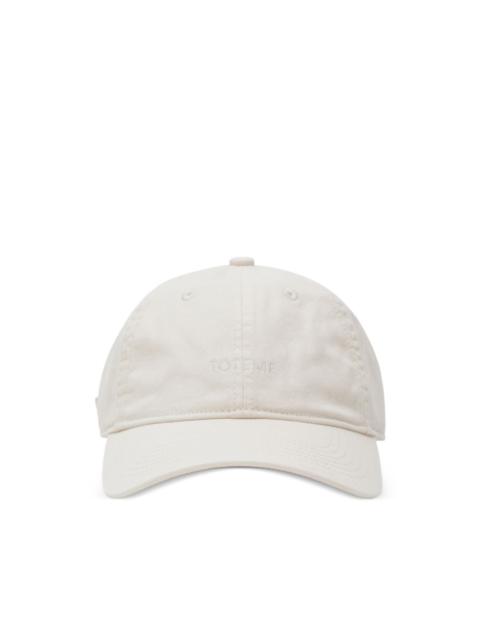 logo-embroidered cap