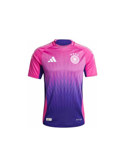 adidas Germany 2024 Away Authentic Jersey Semi Lucid Fuchsia/Team College Purple