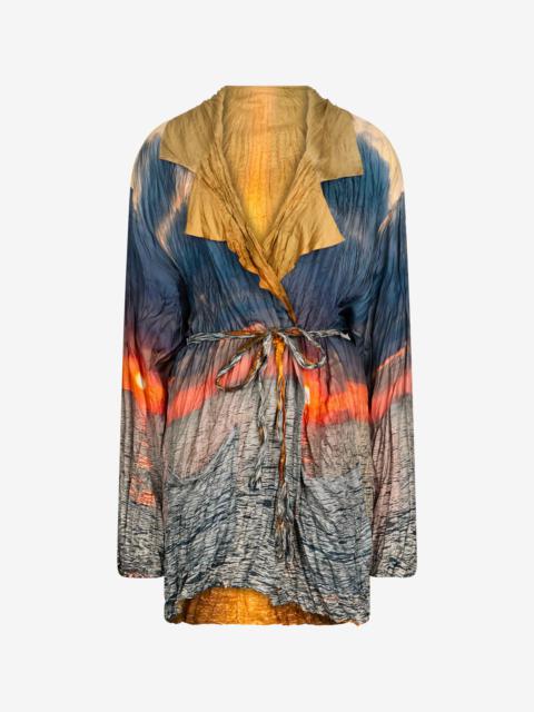 Sunrise Print Jacket