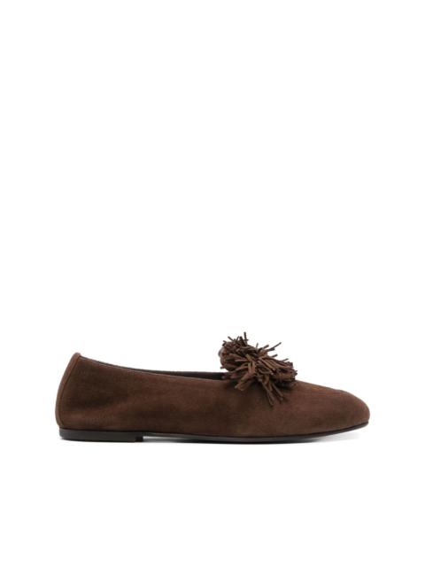 suede loafers