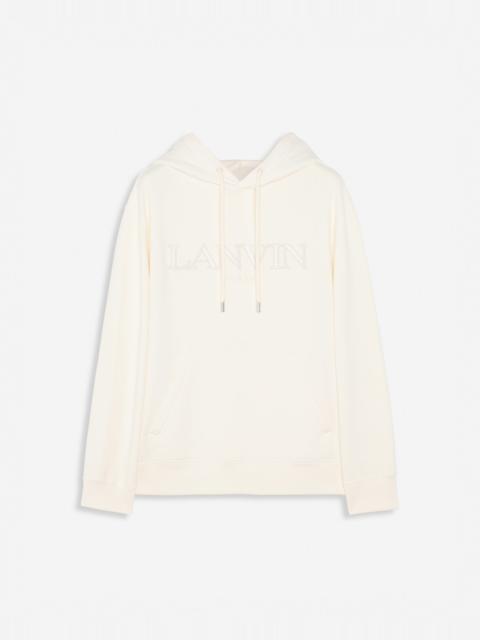 CLASSIC EMBROIDERED LANVIN PARIS HOODIE