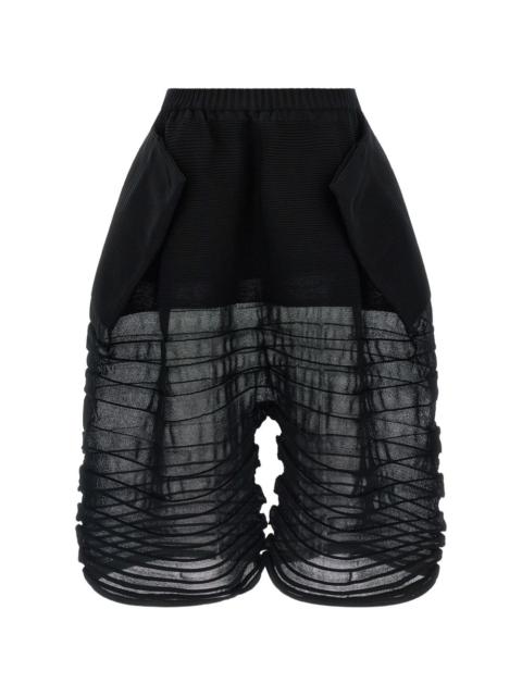 elasticated shorts