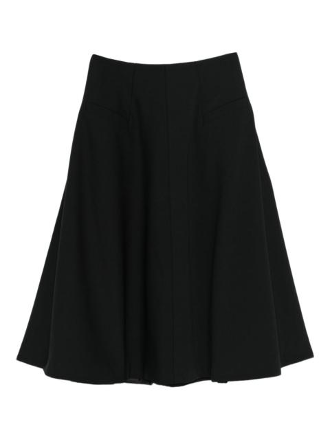 Celeste panelled midi skirt