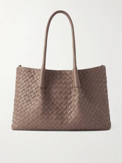 Pinacoteca Small Intrecciato Leather Tote