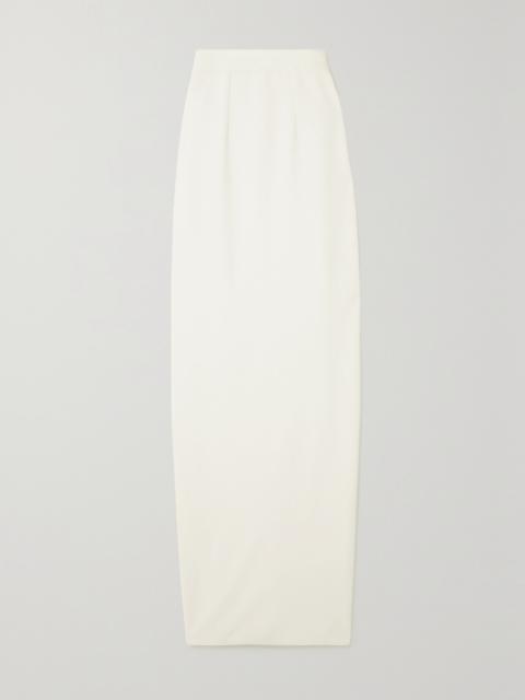 Stretch-crepe Maxi Skirt