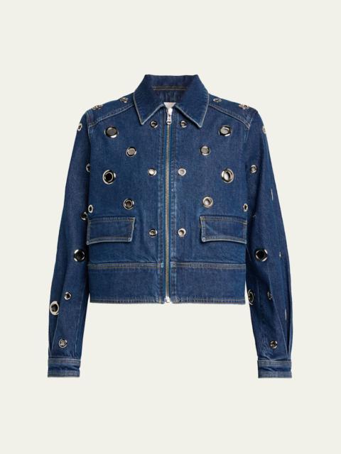 Harriet Embellished Denim Jacket