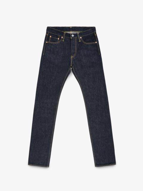 IH-777S-142 14OZ SELVEDGE DENIM SLIM TAPERED CUT JEANS - INDIGO