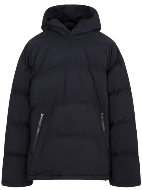BALENCIAGA Sporty B Pull-Over Puffer Jacket Black