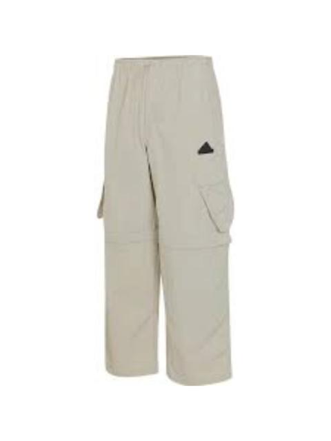 adidas City Escape Woven Tracksuit Bottoms Asia Sizing 'Beige' JI9819