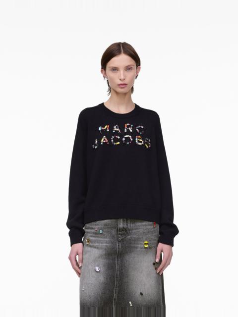 GEM KNIT LOGO CREWNECK