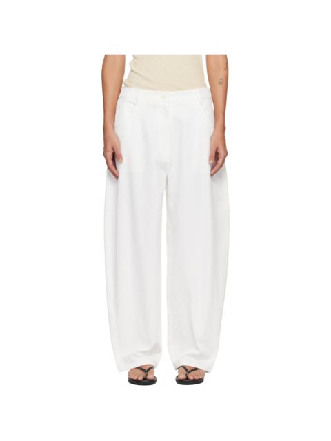 White Oblong Trousers
