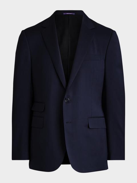 Men's Gregory Hand-Tailored Wool Serge Suit