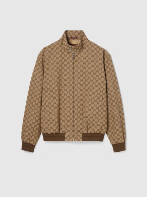 GG canvas bomber jacket