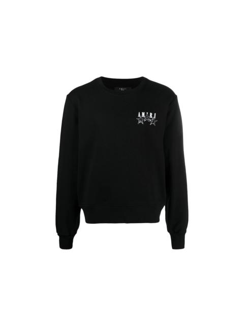 AMIRI Bandana Stars Crew Black