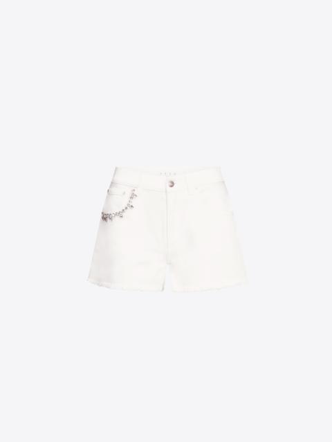 CRYSTAL POCKET JEAN SHORT