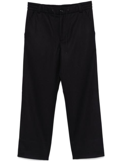 virgin-wool trousers