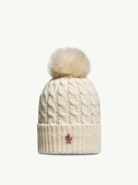Wool Beanie With Pom Pom