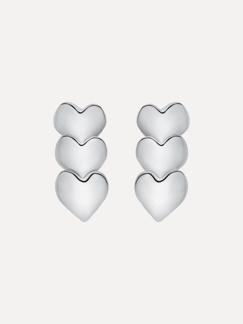 HEART DROP CLIP-ON EARRINGS