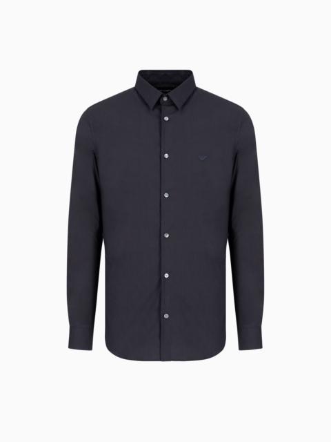 Stretch nylon-blend shirt