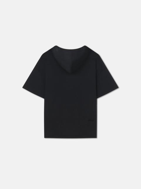 Cotton-Jersey Hooded T-Shirt