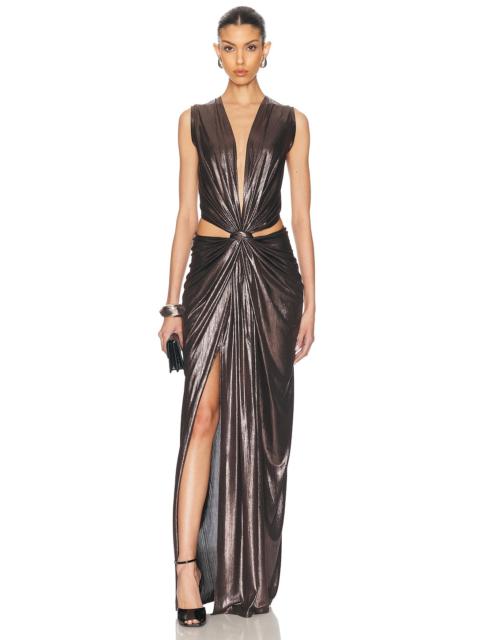 Floor Length Knot Dress