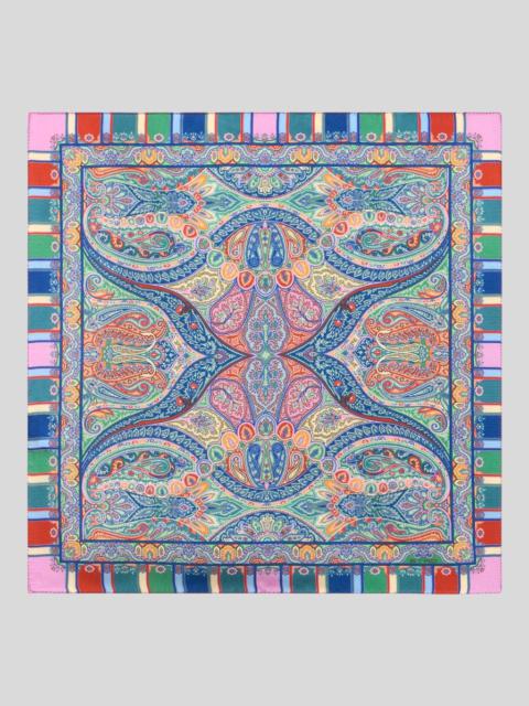 FLORAL SILK POCKET SQUARE