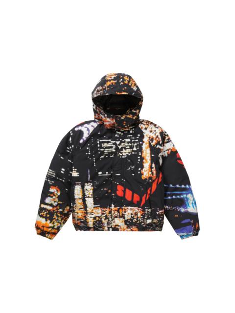 Supreme City Lights Puffy Jacket Black