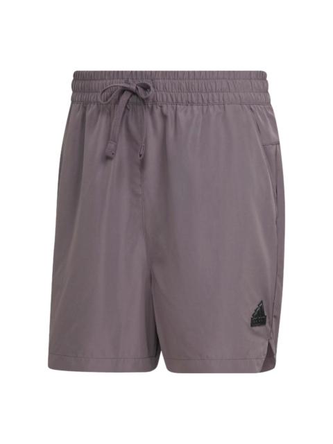 Men's adidas Solid Color Sports Shorts Shadow Grey HG2070