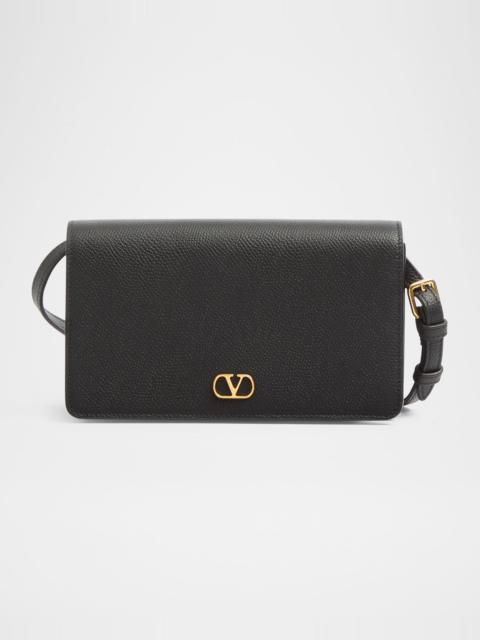 VLOGO Flap Leather Wallet