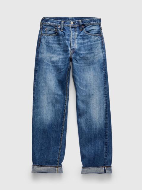 "Natural Used Indigo" 14oz Washed Selvedge Denim - Regular Straight Fit
