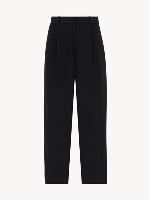 Lilas Pant in Wool and Linen