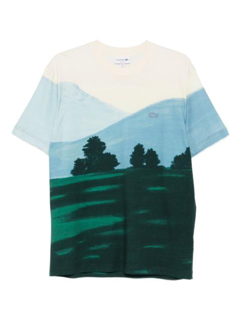 landscape graphic T-shirt