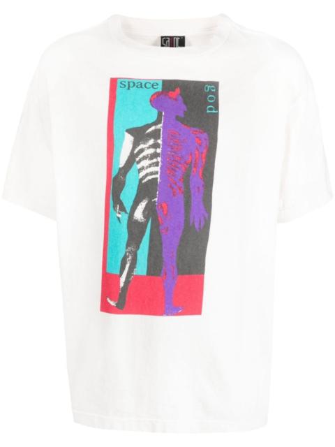 graphic-print cotton T-shirt