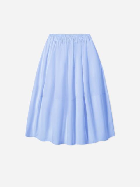 Full Skirt in Cotton Poplin