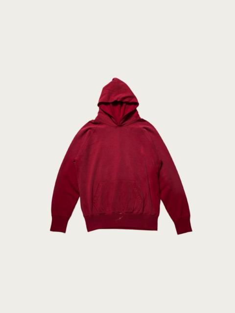 462 Raglan Hood U/W Sun Burned - Red