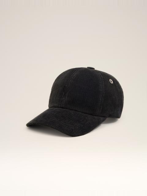 BLACK COTTON AMI DE COEUR CORDUROY CAP