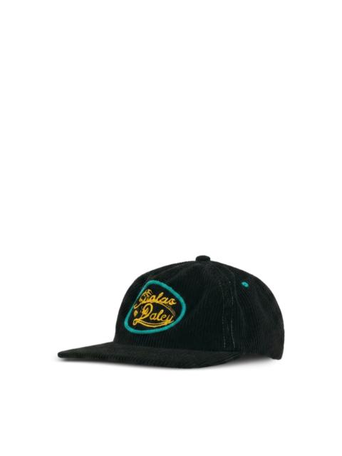 RECORDS CORDUROY EMBROIDERED CAP