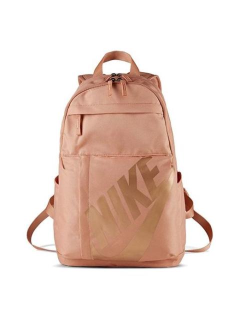 Nike ELEMENTAL Gold Logo Backpack 'Pink' CK0944-605