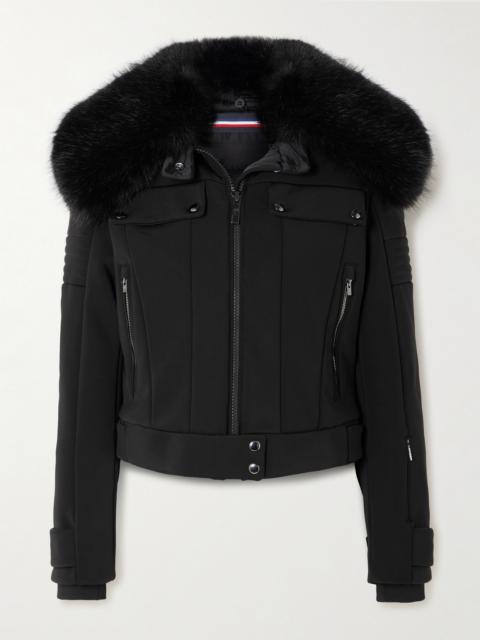 Maeli Faux Fur-trimmed Hooded Ski Jacket