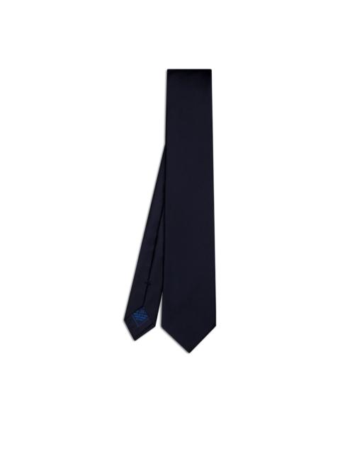 plain silk tie