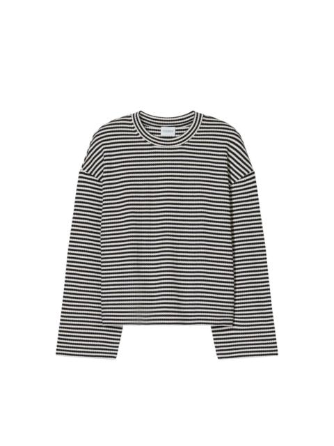 Striped cotton t-shirt