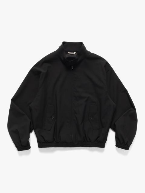 Super Fine Tropical Wool Zip Blouson Black