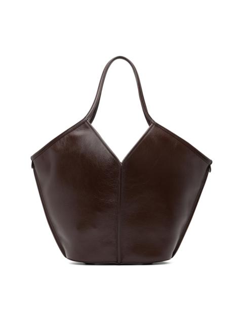 Brown Calella Distressed Tote