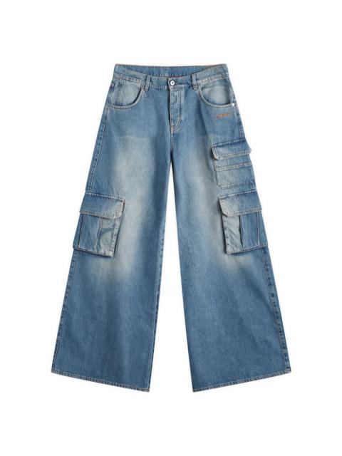 Off-White Cargo Wide Pants