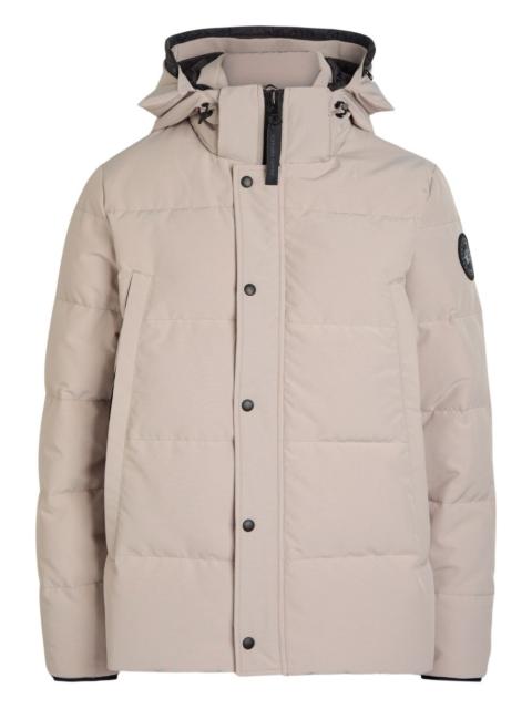hooded padded jacket